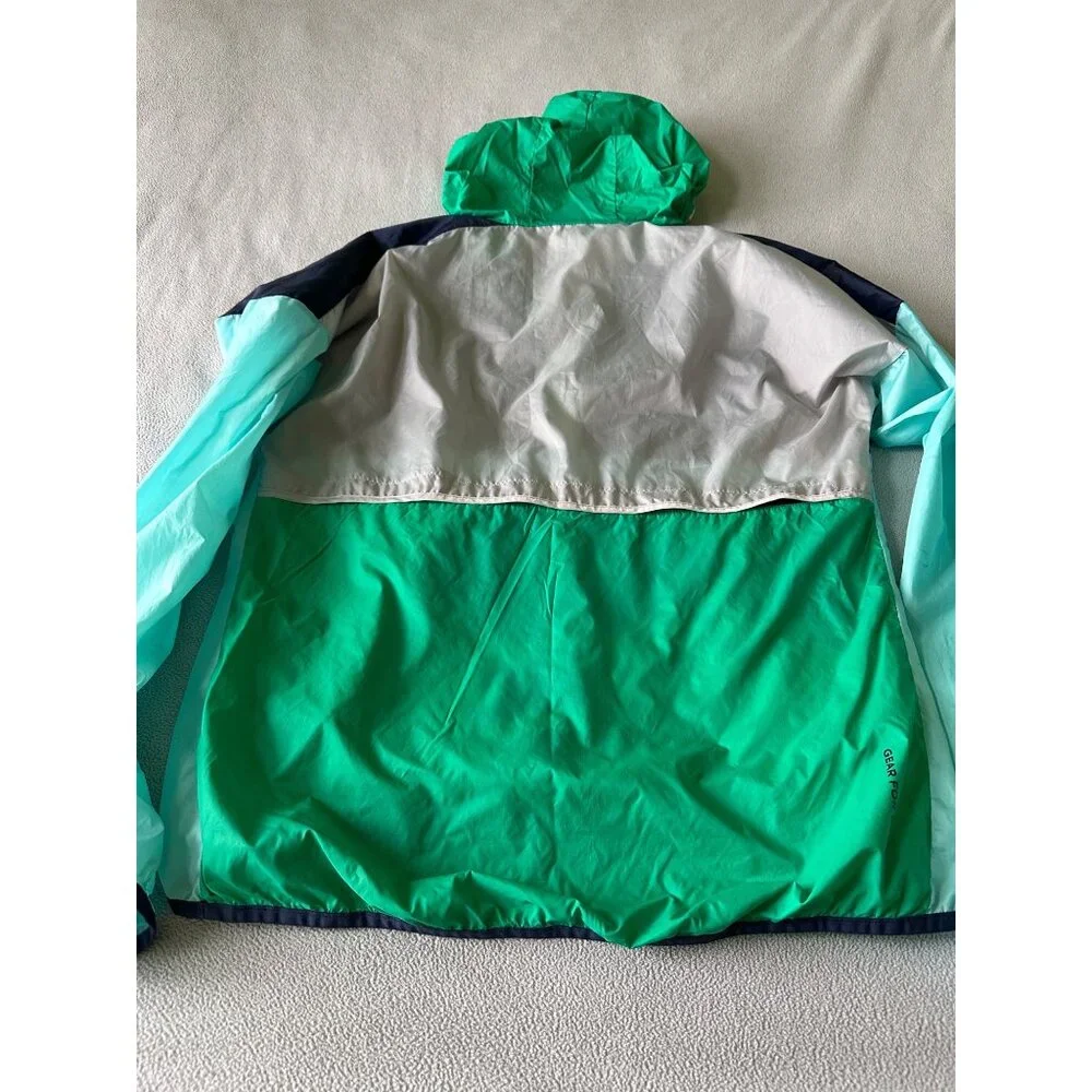 Cotopaxi Windbreaker Mens Small Teca Hooded Half Zip Lightweight Colorblock Hike - Picture 4 of 10